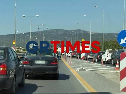 Καραμπόλα 6 οχημάτων στην Περιφερειακή Θεσσαλονίκης - Ουρές χιλιομέτρων