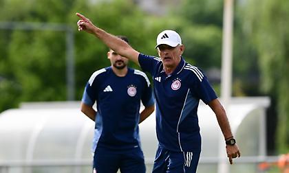 Αντύπας: «Φιλικά αποφάσεων για τον Ολυμπιακό αυτά με Νόριτς και Αλκμάαρ»