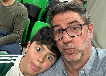 Οι ευχές του Ρουί Βιτόρια για τα γενέθλια του γιου του με φωτογραφία από... ΟΑΚΑ