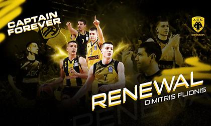 Επίσημο: Στην ΑΕΚ Betsson μέχρι το 2028 ο Φλιώνης