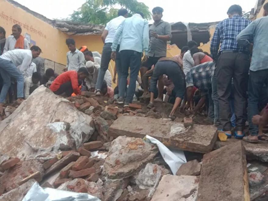 Τραγωδία σε σχολείο στην Ινδία: Κατέρρευσε οροφή - Τουλάχιστον 4 παιδιά νεκρά