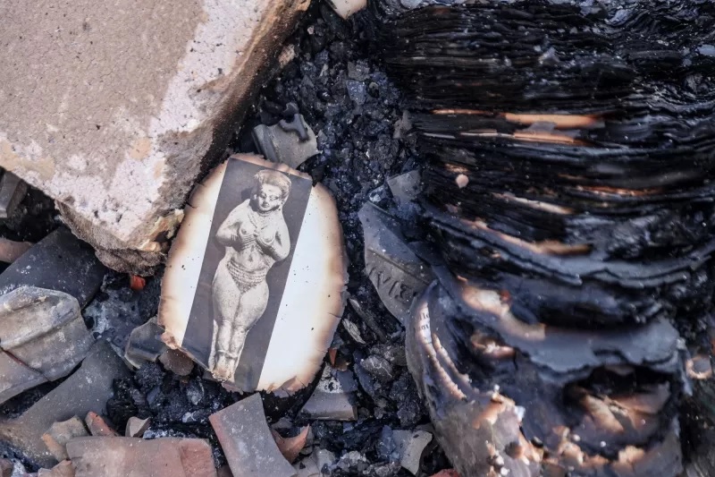 Η επόμενη μέρα μετά τη φωτιά στο Κρυονέρι