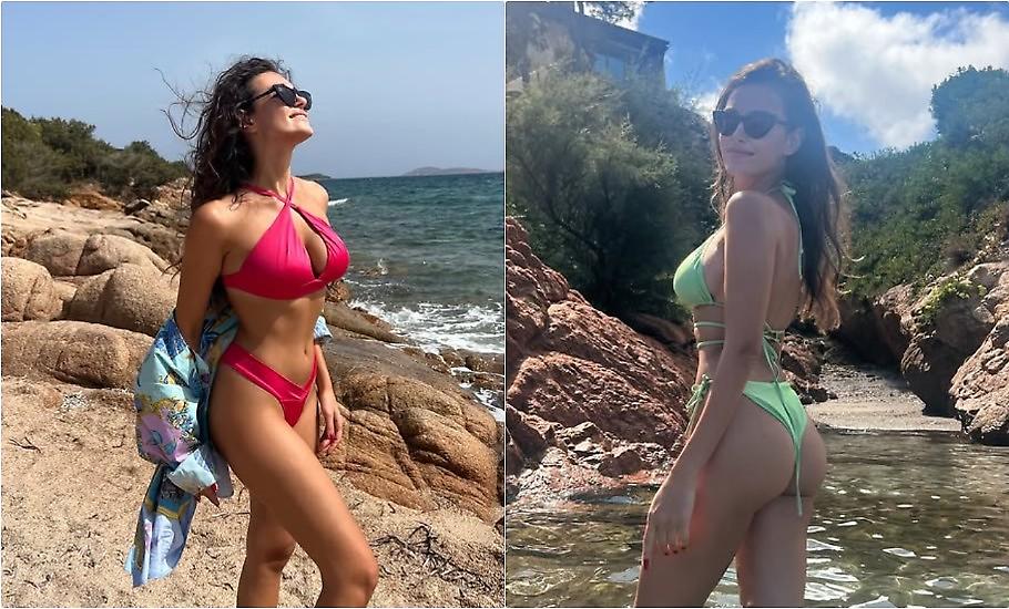 Η Αλβανίδα παρουσιάστρια του Champions League εντυπωσιάζει στις διακοπές της