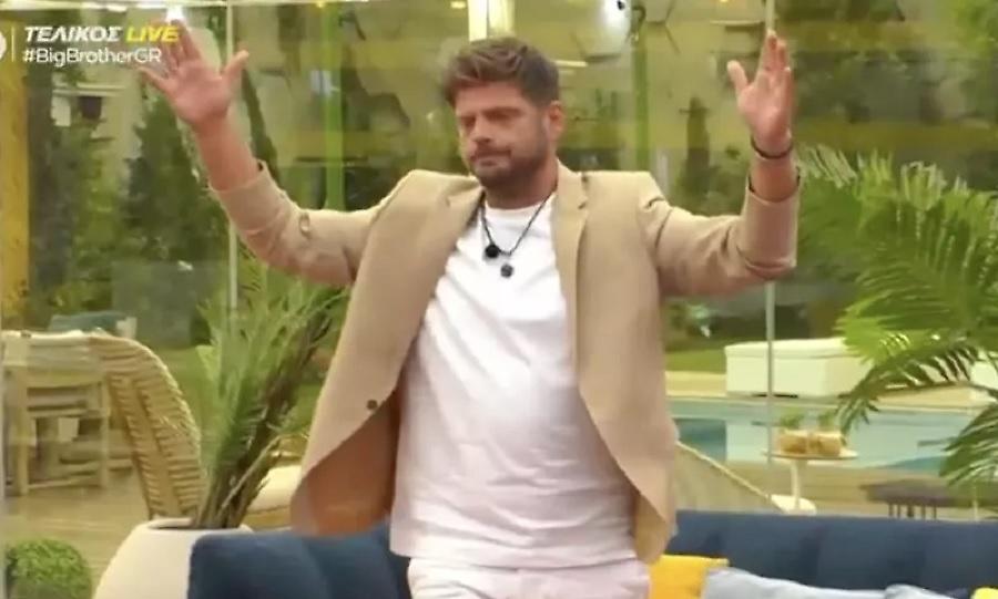 Ο Χρήστος Ντεντόπουλος μεγάλος νικητής του Big Brother
