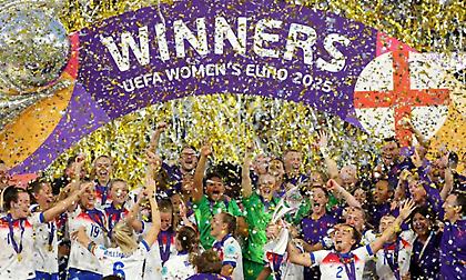 Τα χρήματα που κερδίζει η Αγγλία μετά την κατάκτηση του Euro Γυναικών - Τι λέει η σύγκριση με τους Άνδρες