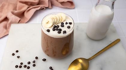 Πουτίγκα πρωτεΐνης χωρίς σκόνη, ζάχαρη και ψήσιμο