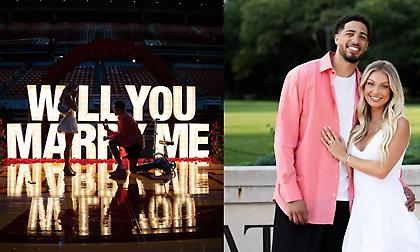 Έκανε πρόταση γάμου στη σύντροφό του ο Χαλιμπέρτον (pics)