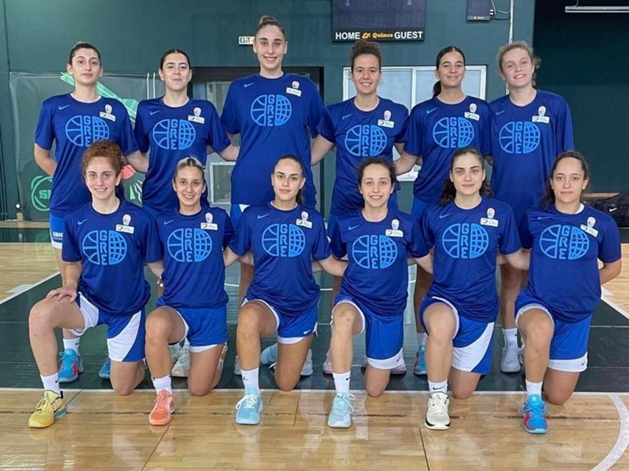 Νέων Γυναικών: Η 12άδα για το Ευρωμπάσκετ U20