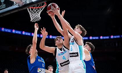 Βαριά ήττα από Σλοβενία για την Εθνική Εφήβων, έμεινε εκτός προημιτελικών