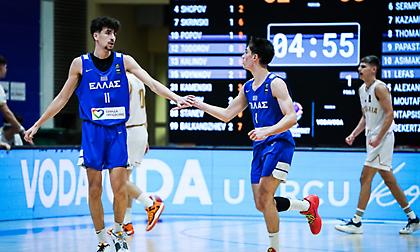 Λύγισε τη Βουλγαρία και εξασφάλισε την παραμονή στην Α' Κατηγορία του Ευρωμπάσκετ U18 η Εθνική Εφήβων