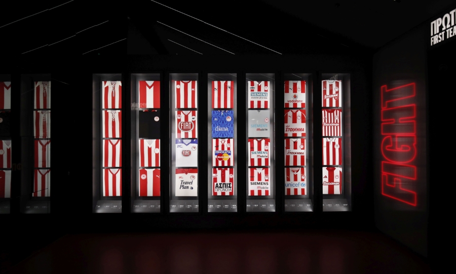 Ολυμπιακός: Το εντυπωσιακό υπερσύγχρονο μουσείο των ερυθρόλευκων