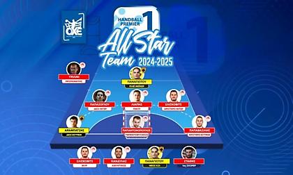 Ανακοινώθηκαν οι κορυφαίοι της περυσινής Handball Premier