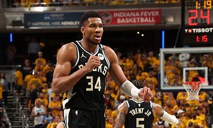 Κορυφαίος παίκτης της Ανατολής στο ΝΒΑ ο Giannis