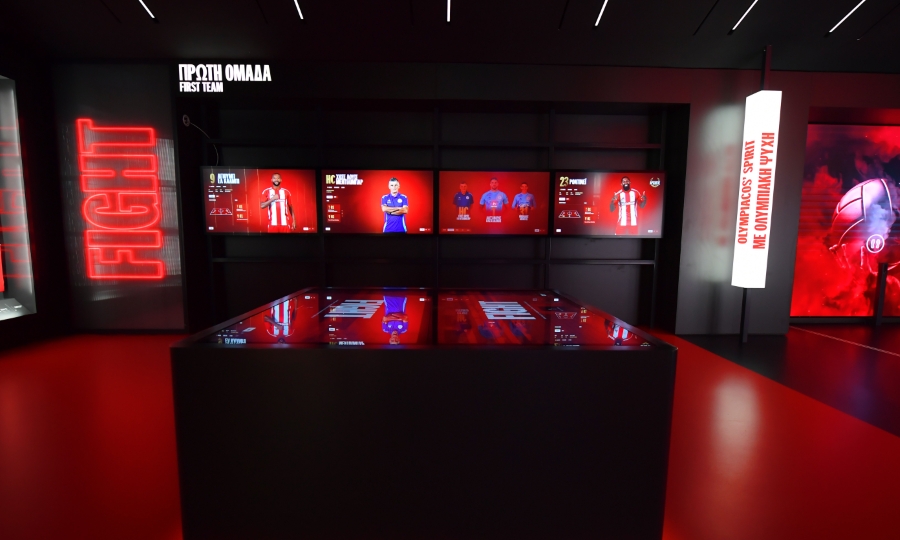 Ολυμπιακός: Το εντυπωσιακό υπερσύγχρονο μουσείο των ερυθρόλευκων