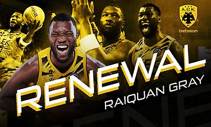 ΑΕΚ: Επισημοποίησε την ανανέωση της συνεργασίας της με τον Γκρέι