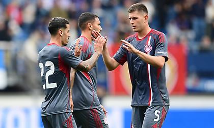 Τα highlights από τη φιλική ισοπαλία του Ολυμπιακού με τη Χέρενφεν