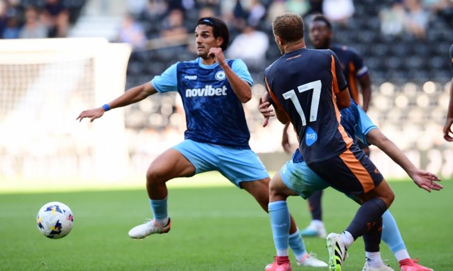 Ήττα με θετικά στοιχεία για τον Ατρόμητο κόντρα στην Ντέρμπι Κάουντι