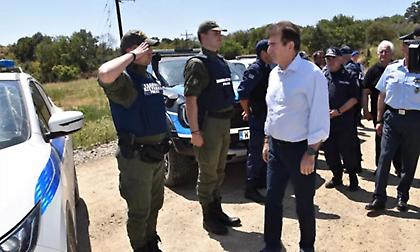 Χρυσοχοΐδης από Έβρο: Θα συνεχίσουμε την κατασκευή του φράχτη κατά επιπλέον 5 χλμ. στο Σουφλί