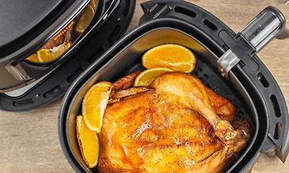 Ολόκληρο κοτόπουλο στο air fryer