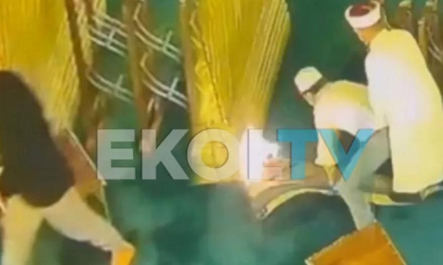Απόπειρα εμπρησμού στην Αγιά Σοφιά – Βίντεο ντοκουμέντο με άνδρα να βάζει φωτιά