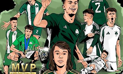 «Ένα δικό μας παιδί»: Το εντυπωσιακό και συγκινητικό εικαστικό του Παναθηναϊκού στο αντίο του Βαγιαννίδη!