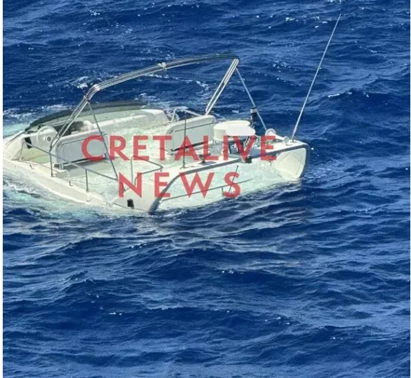 Το σκάφος του Απόστολου Λύτρα προσάραξε σε ξέρα ανοιχτά της Σαντορίνης