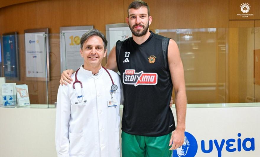 Πέρασε από ιατρικές εξετάσεις ο Ρογκαβόπουλος