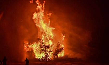 Θάσος: Υπό έλεγχο η πυρκαγιά στο νησί μετά από δύσκολη νύχτα