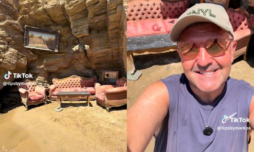 Παραλία Αποθήκες στην Άνδρο