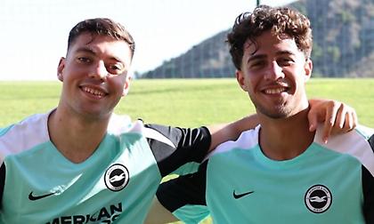 Κωστούλας και Τζίμας έτοιμοι για το ανεπίσημο ντεμπούτο τους με την Μπράιτον