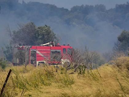 Σε εξέλιξη φωτιά στη Ροδόπη - Εστάλη μήνυμα για ετοιμότητα