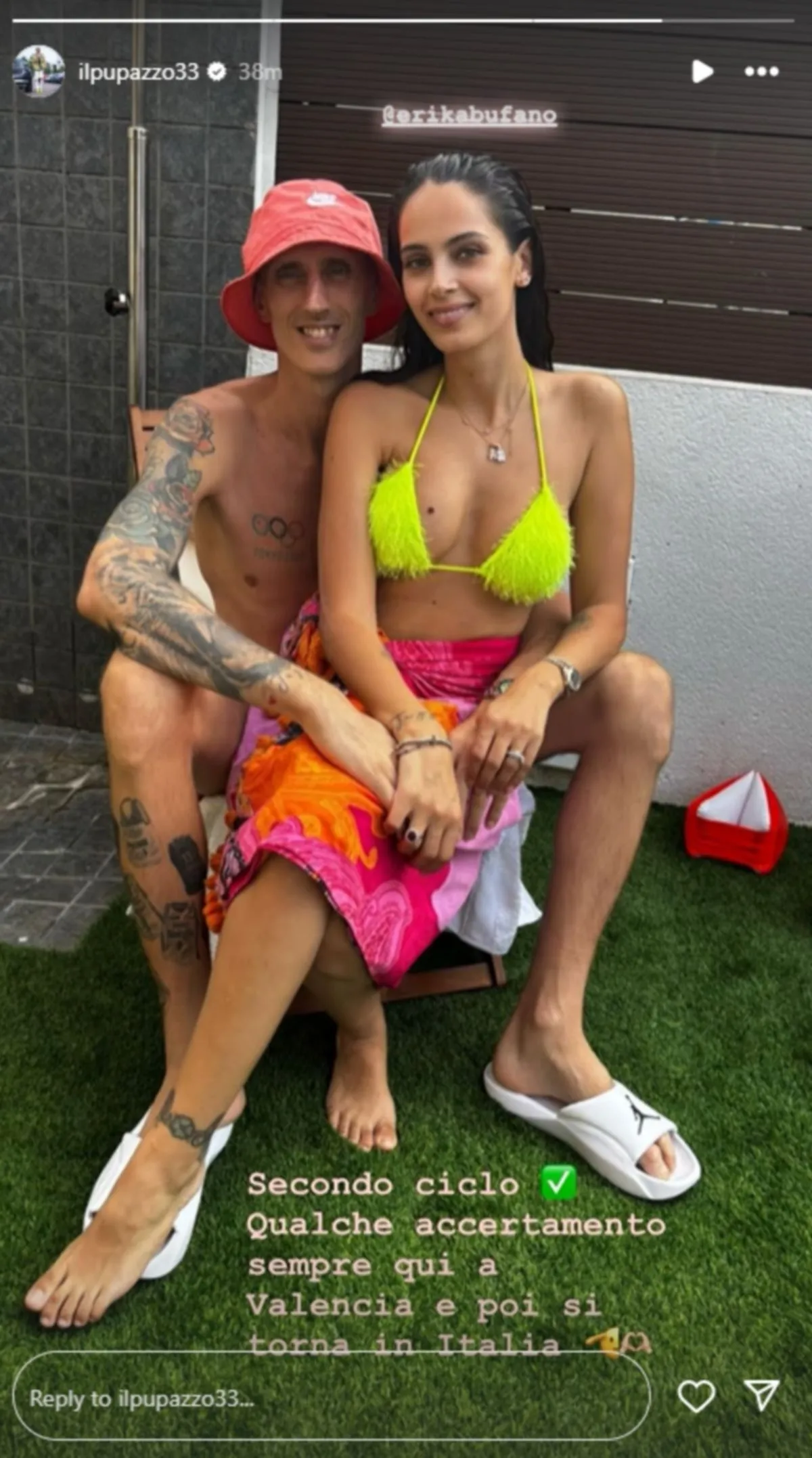 Πολονάρα: Η τρυφερή στιγμή με τη σύζυγό του