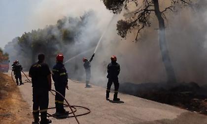 Τρεις διαφορετικές πυρκαγιές στην Αχαΐα - Η εικόνα και από τα 3 μέτωπα
