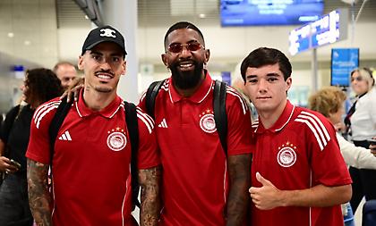 «Πετάει» για τα σούπερ φιλικά στην Ιταλία ο Ολυμπιακός