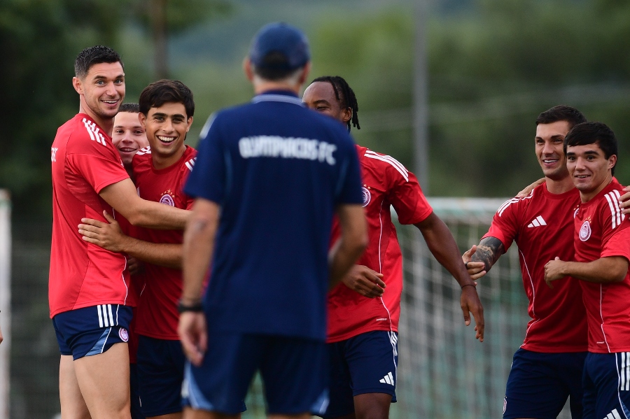 Ολυμπιακός: Προπόνηση στην Ιταλία με παρουσία φιλάθλων