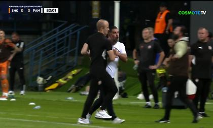 Με δέκα παίκτες η Σαχτάρ από το 82' - Έξαλλος ο Τουράν αποβλήθηκε για διαμαρτυρίες!