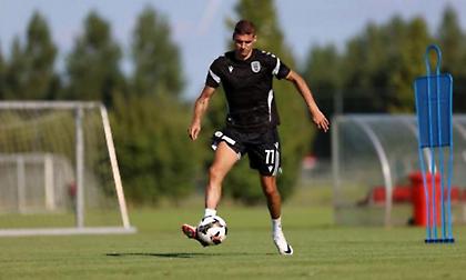 Μέρος της προπόνησης ο Ντεσπόντοφ στον ΠΑΟΚ