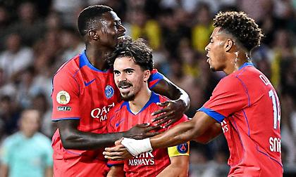 Λυτρωτής Βιτίνια για την Παρί στην πρεμιέρα της Ligue1