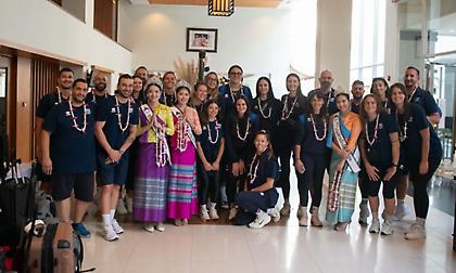 Θερμή υποδοχή στην αποστολή της Εθνικής βόλεϊ γυναικών στην Ταϊλάνδη