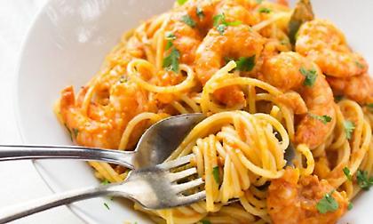 Η πιο εύκολη γαριδομακαρονάδα ever