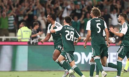 Ολική ανατροπή για τον Παναθηναϊκό: Κεφαλιά Πάλμερ Μπράουν, κοιμήθηκε ο Κοτσούκ και 2-1!