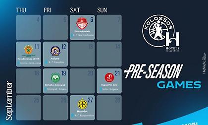 Δυνατά φιλικά με Χάποελ Τελ Αβίβ και Παναθηναϊκό για Κολοσσό Ρόδου