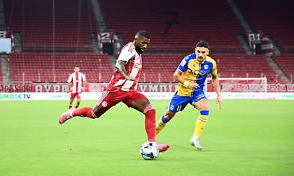 Η πρεμιέρα των νταμπλούχων κόντρα στους Αρκάδες στο άδειο Καραϊσκάκη: Oλυμπιακός-Asteras AKTOR 2-0