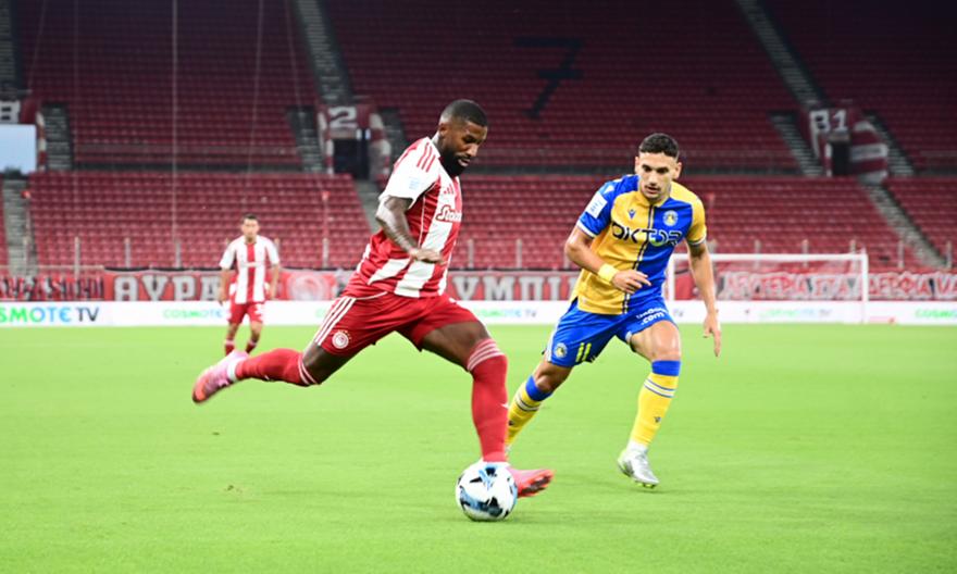 Η πρεμιέρα των νταμπλούχων κόντρα στους Αρκάδες στο άδειο Καραϊσκάκη: Oλυμπιακός-Asteras AKTOR 2-0