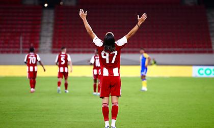 Η ανάρτηση του Γιαζίτσι μετά τη γκολάρα του στο Ολυμπιακός-Asteras AKTOR: «Επέστρεψα»