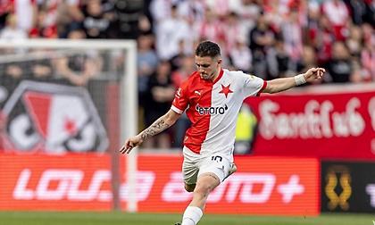 Μπήκε ως αλλαγή στην αναμέτρηση της Σλάβια Πράγας με την Παρντούμπιτσε ο Ζαφείρης