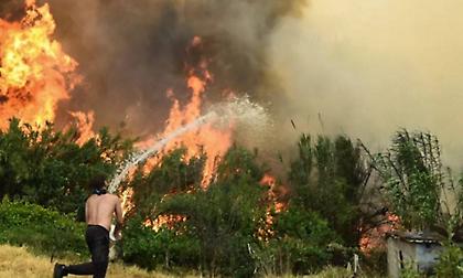 Πολύ υψηλός κίνδυνος πυρκαγιάς σήμερα Κυριακή σε Ρόδο, Σάμο, Ικαρία