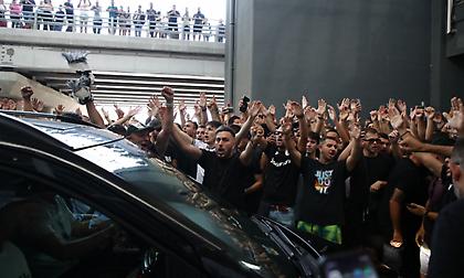 Η ΠΑΟΚτσήδικη… τρέλα με εικόνα: Το video της υποδοχής στον Ζαφείρη