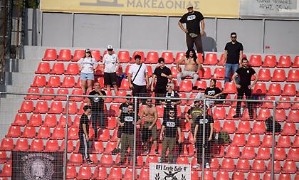 ΟΦΗ: Με φίλους του στις Σέρρες για τον αγώνα με τον Πανσερραϊκό