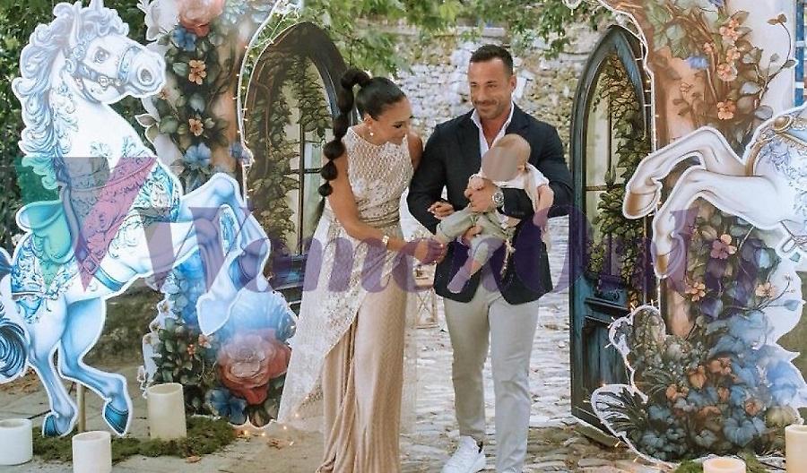 Ανθή Βούλγαρη: Τήρησε το έθιμο να πλύνει τα βαπτιστικά του παιδιού της στη θάλασσα (οριακά δεν την πήρε το κύμα)